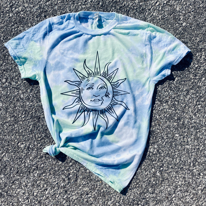 Dream Tie-Dyed Vintage Sun / Moon Tee