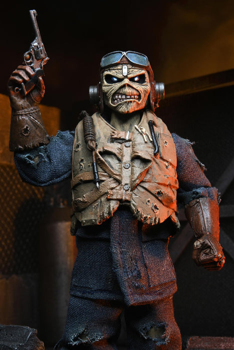 NECA Iron Maiden - 8" Clothed Action Figure - Aces High Eddie