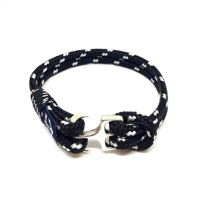 Sailors Black and White Nautical Bracelet