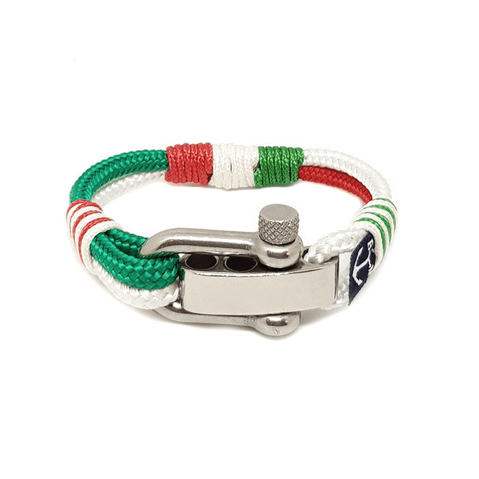 Adjustable Shackle Bray Nautical Bracelet