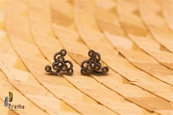 Fancy Marcasite Studs