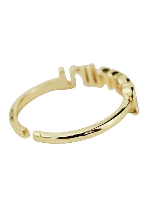 Gemini Zodiac Ring by Bombay Sunset