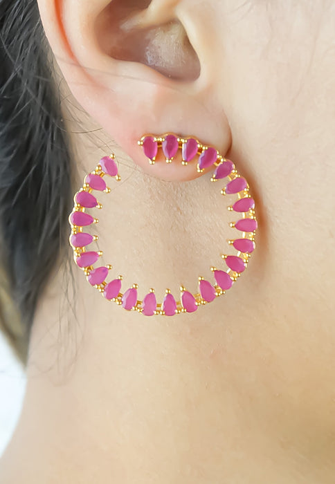 Ibiza Light Hoop Earrings by Bombay Sunset