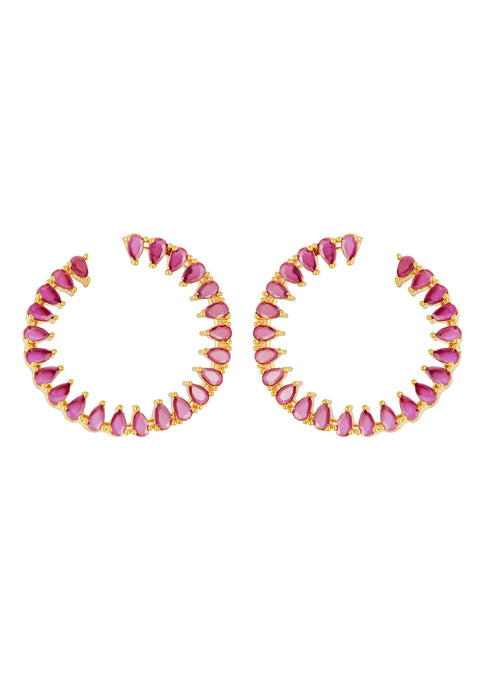 Ibiza Light Hoop Earrings by Bombay Sunset