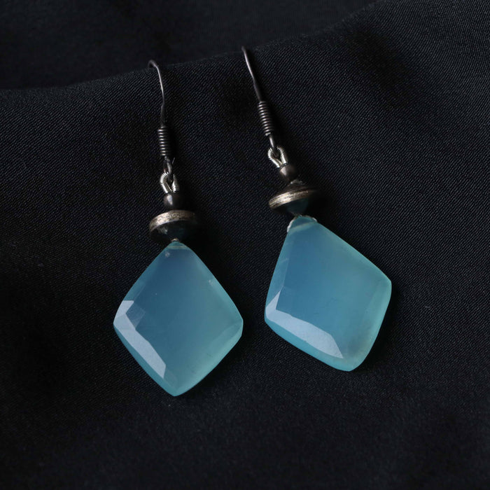 Blue Drop Earrings