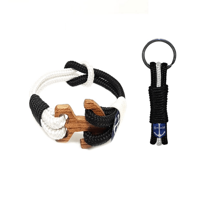 Idlewild Wood Nautical Bracelet & Keychain