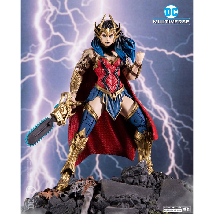 DC Multiverse Figures - Dark Nights: Death Metal (BAF Darkfather) - 7" Scale Wonder Woman