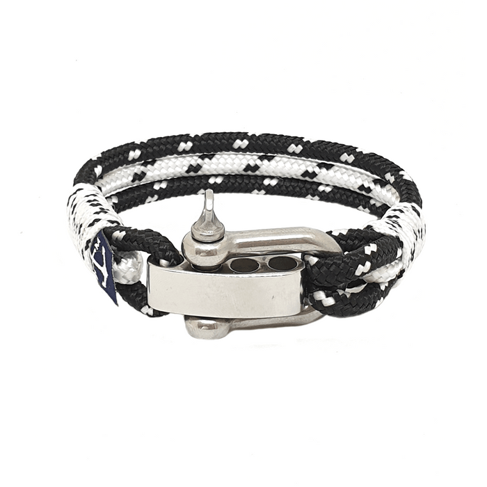 Adjustable Shackle Pollock Nautical Bracelet