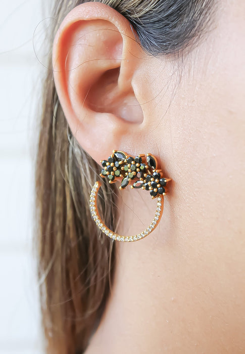 Golden Salamander Earrings by Bombay Sunset