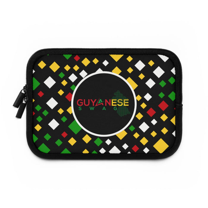 Guyanese Swag Ice Gold Green Cubes Laptop Sleeve