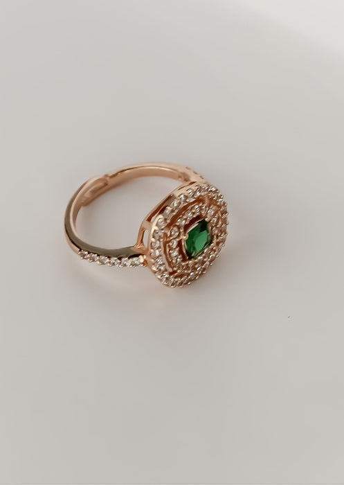 Rose-gold Maldives Ring by Bombay Sunset