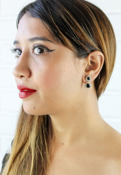 Nikobar Stone Earrings by Bombay Sunset