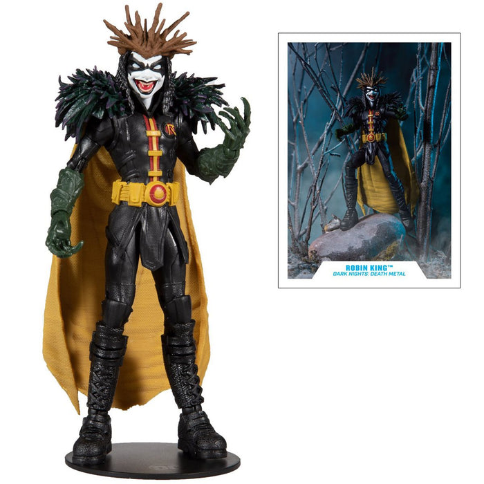 DC Multiverse Figures - Dark Nights: Death Metal (BAF Darkfather) - 7" Scale Robin King