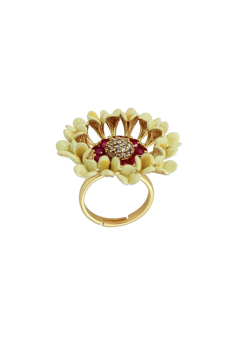 Vivid Daisy Ring by Bombay Sunset