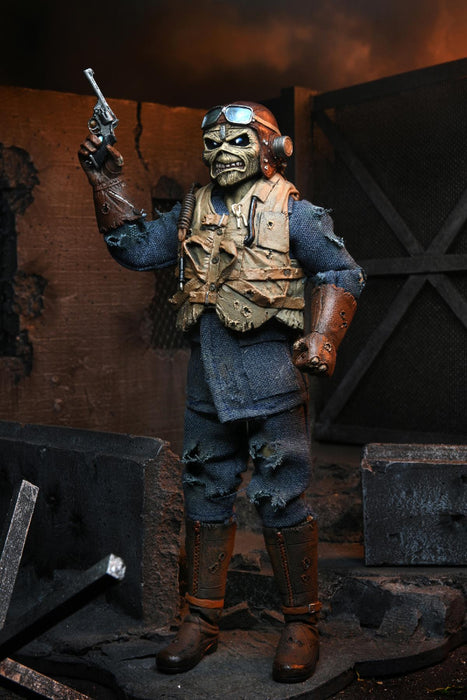 NECA Iron Maiden - 8" Clothed Action Figure - Aces High Eddie