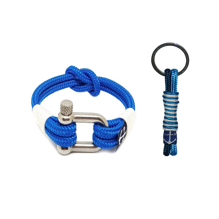 Fallon Nautical Bracelet and Keychain