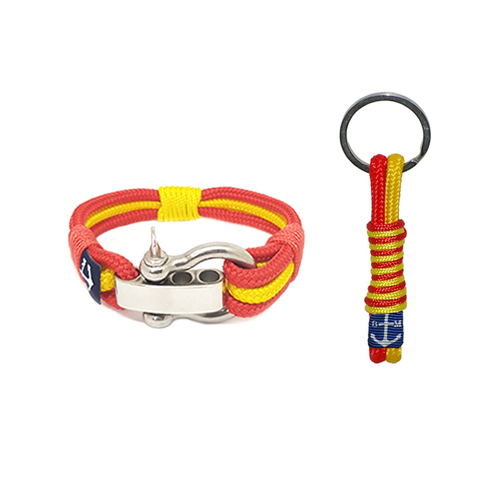 Spain Nautical Bracelet and Keychain