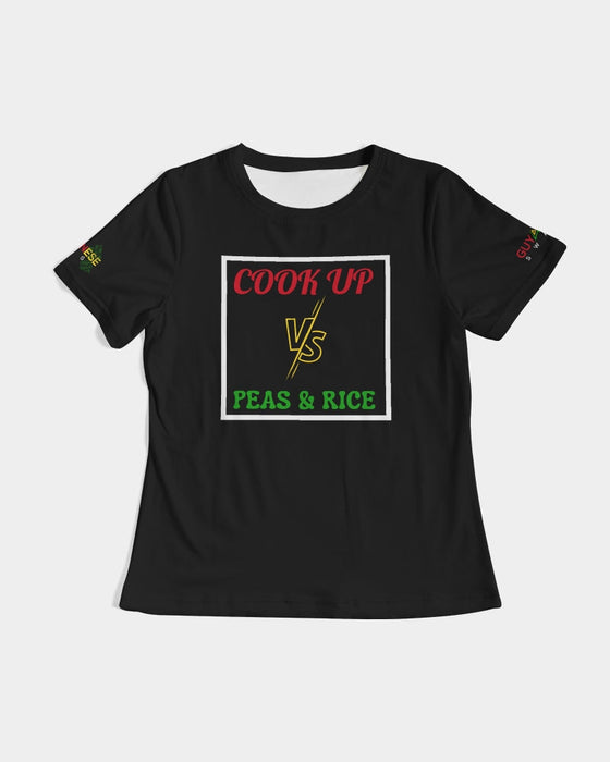 Guyanese Swag™ Cook-up vs. Peas & Rice Women's Tee