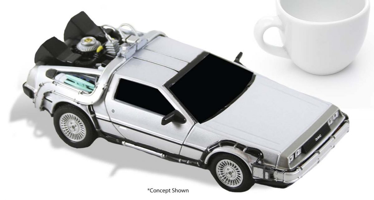 NECA Back to the Future – 6" Diecast Vehicle – Time Machine