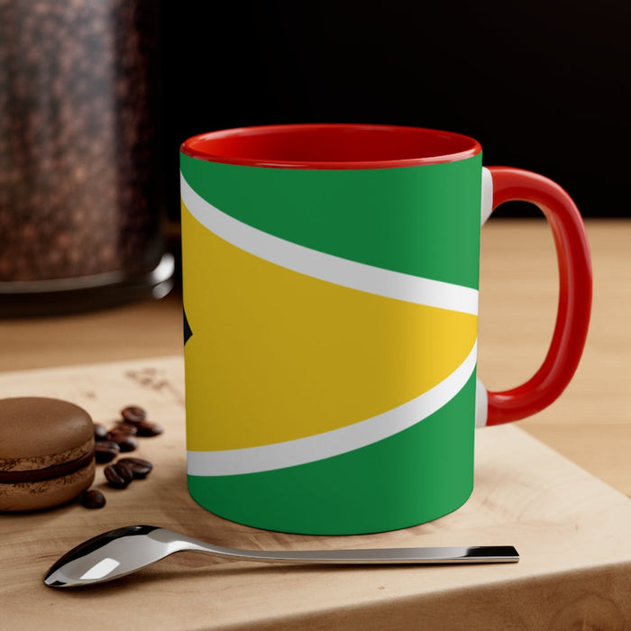 Guyana Flag Coffee Mug, 11oz