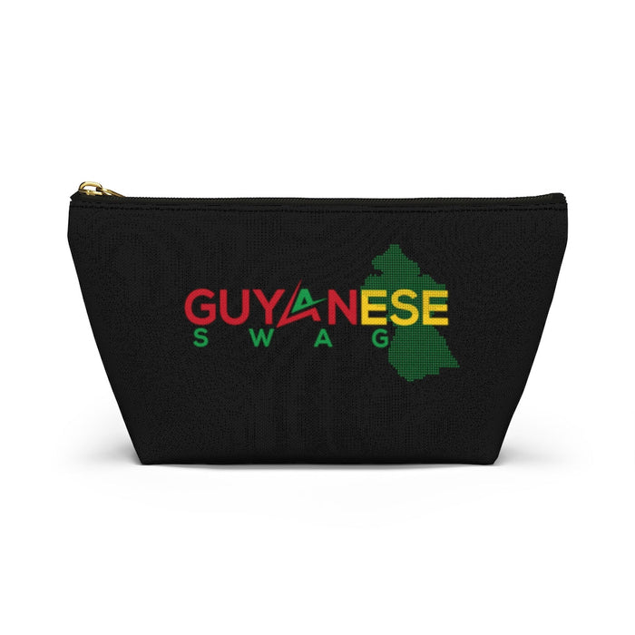 Guyanese Swag Guyana Map Accessory Pouch w T-bottom