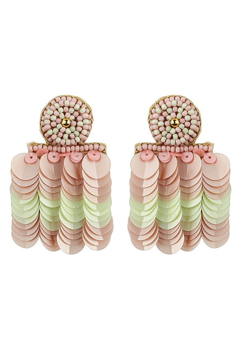 Bolero Green Earrings by Bombay Sunset