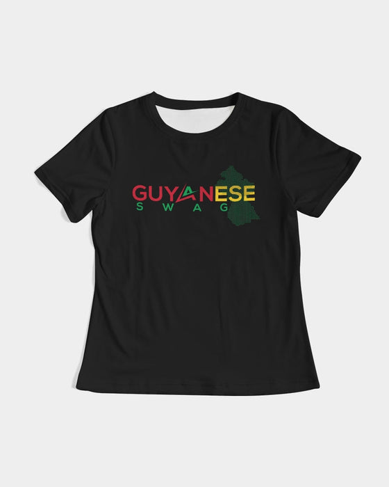 Guyanese Swag Guyana Map Women's Tee