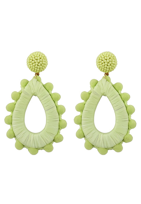 Mayari Lime Earrings by Bombay Sunset