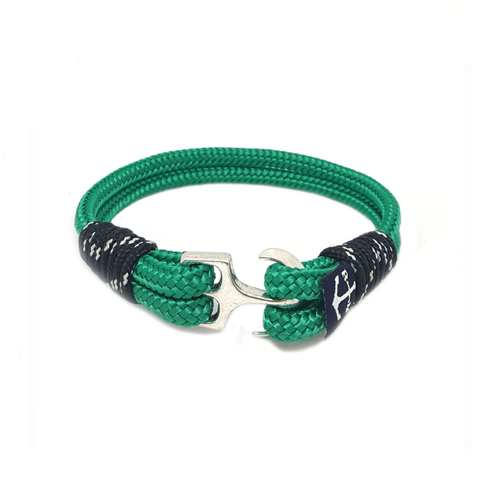 Irish Green Nautical Bracelet