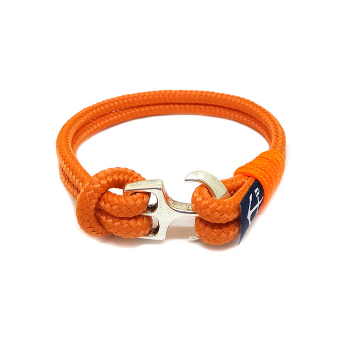 Sailors Orange Nautical Bracelet