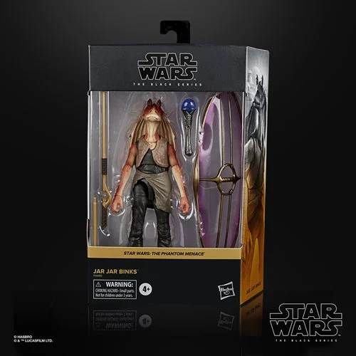 Star Wars The Black Series Deluxe Jar Jar Binks 6-Inch Action Figure