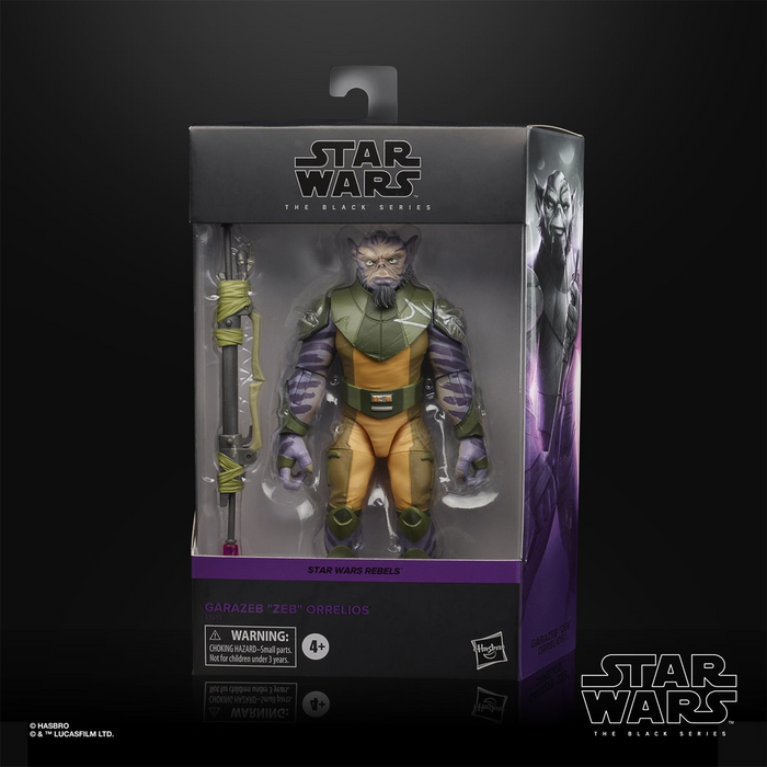 Star Wars The Black Series Zeb Orrelios 6-Inch Action Figure