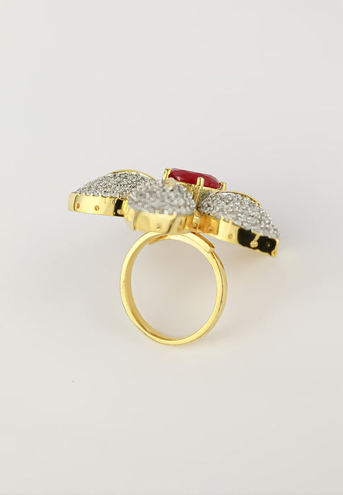 Zircons Lilly Ring by Bombay Sunset