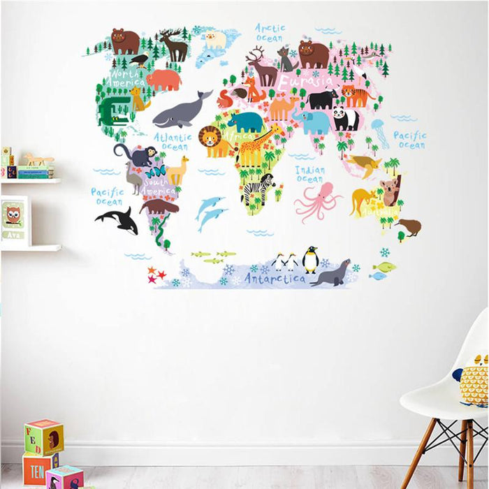 Animal World Map