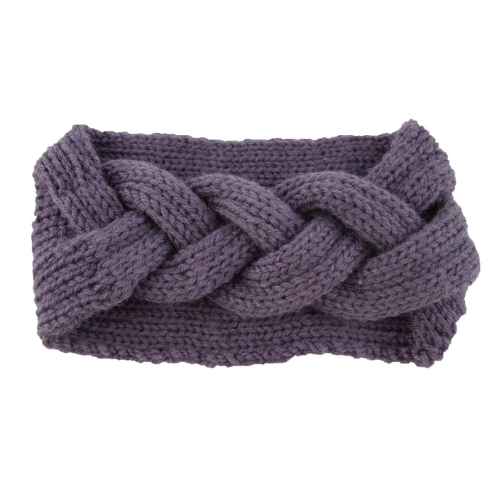 Women Warm Crocheted Headwrap