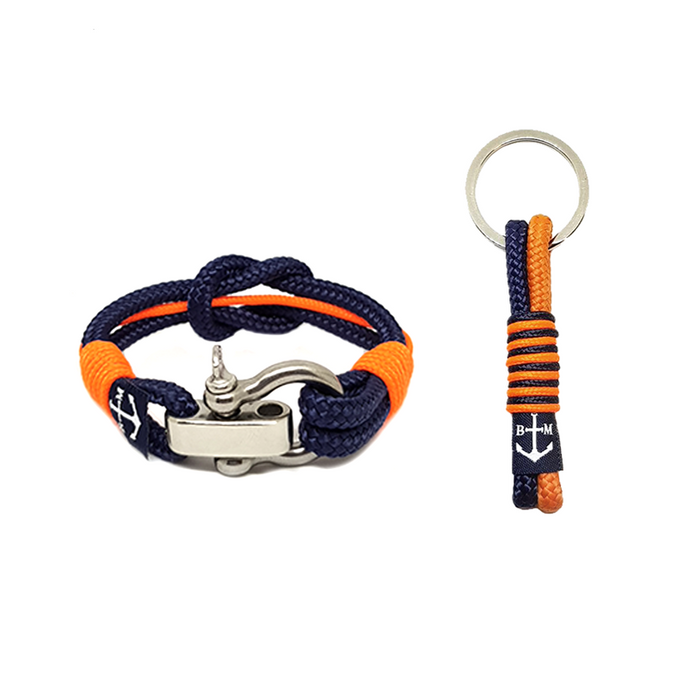 James Cook Nautical Bracelet and Keychain