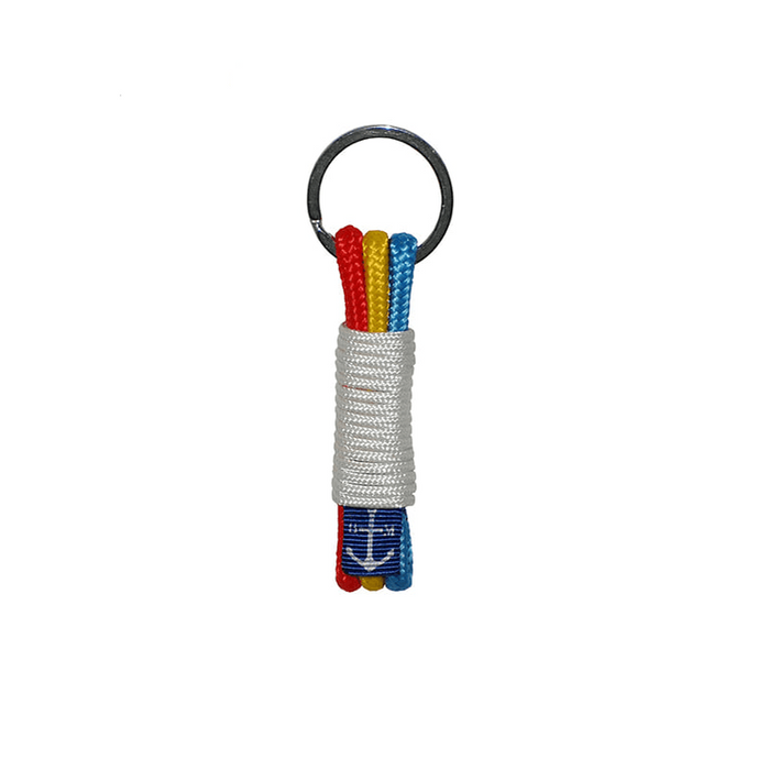 Belgium Flag Handmade Thread Keychain