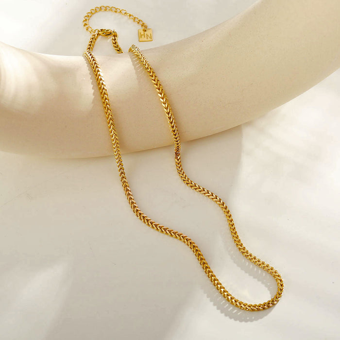 CAMI Cuban Link Gold Chain Necklace