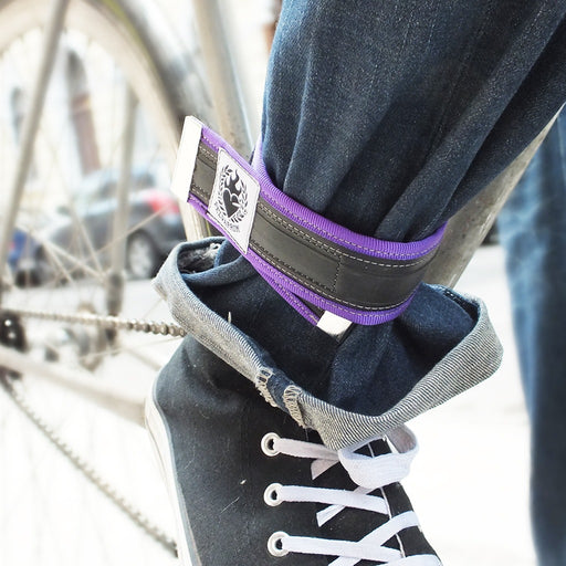 Bike Trouser Protector from Bicycle Tube – Purple
