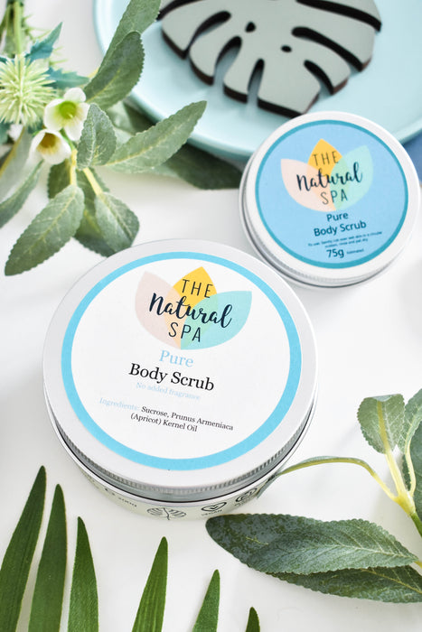 Pure (no added fragrance) Body Scrub - 3 different size option