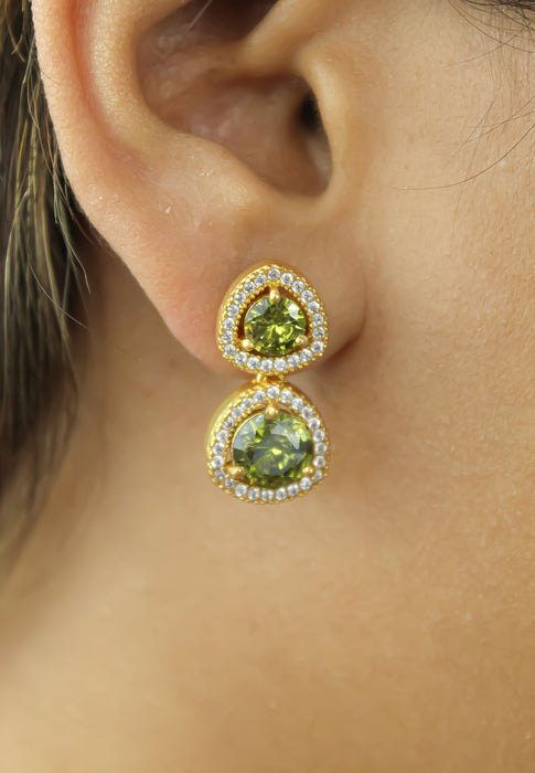 Nikobar Stone Earrings by Bombay Sunset