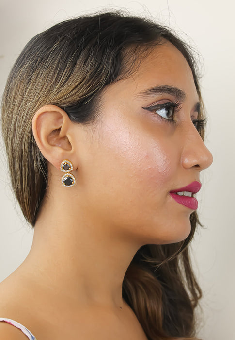 Nikobar Stone Earrings by Bombay Sunset