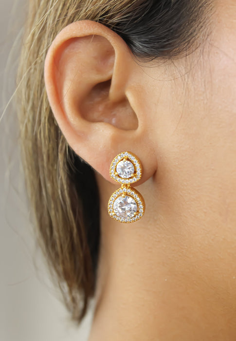 Nikobar Stone Earrings by Bombay Sunset