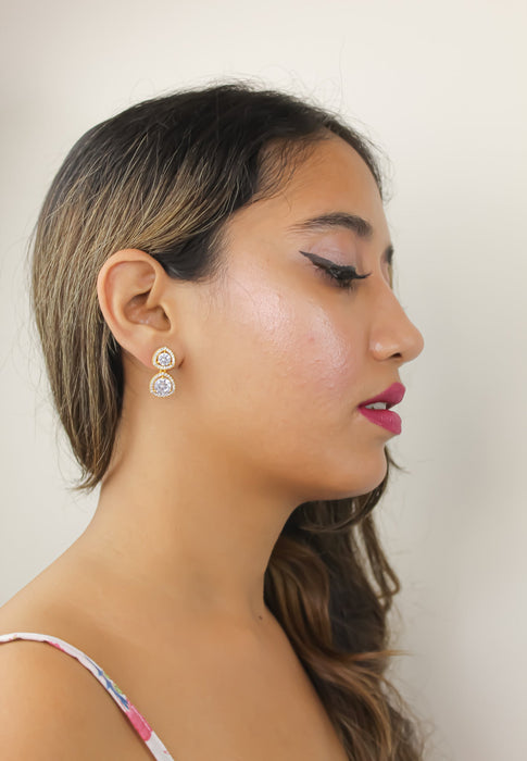 Nikobar Stone Earrings by Bombay Sunset