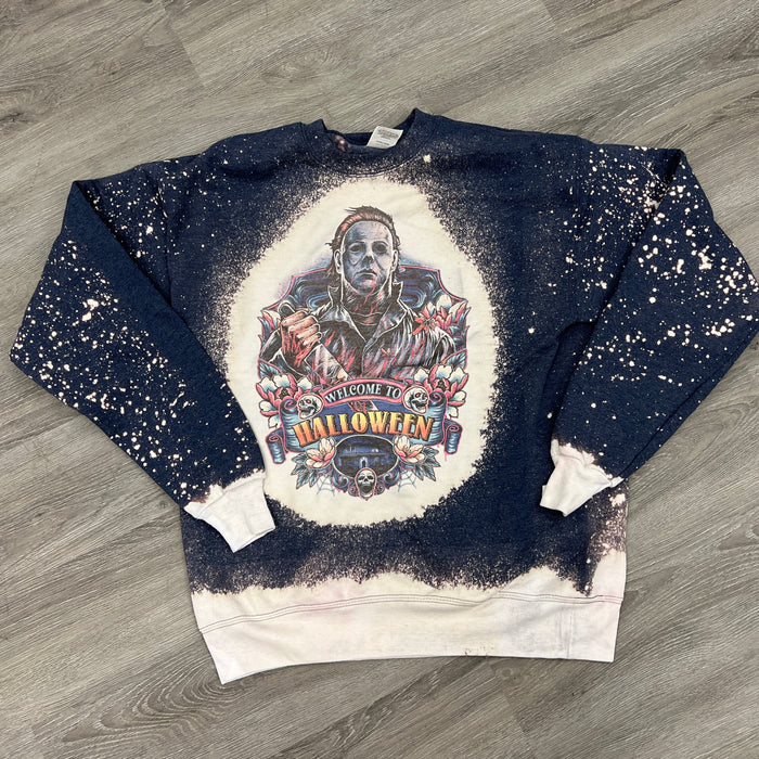 Welcome To Halloween (Bleached) Sweatshirt