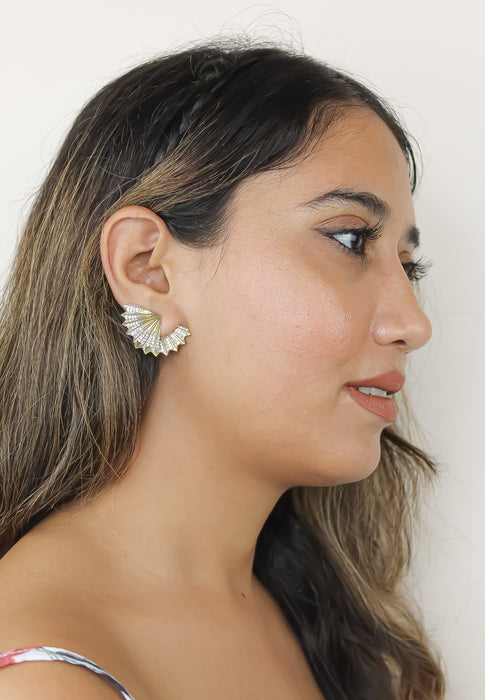 Mini-Abanicho Earrings by Bombay Sunset