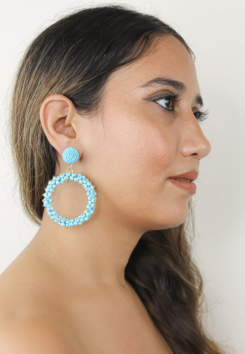 Danzon Turquoise Earrings by Bombay Sunset