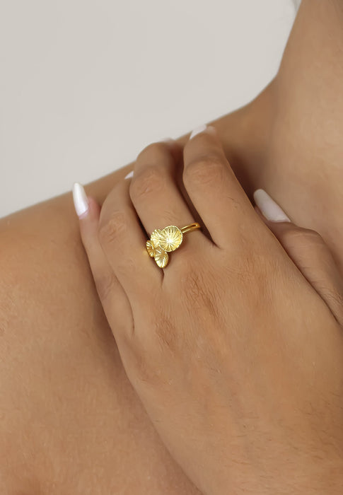 Mini-Lotus Ring by Bombay Sunset