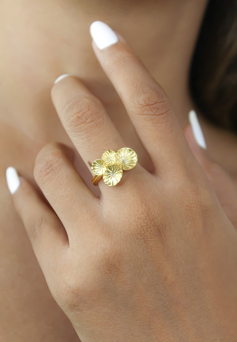 Mini-Lotus Ring by Bombay Sunset