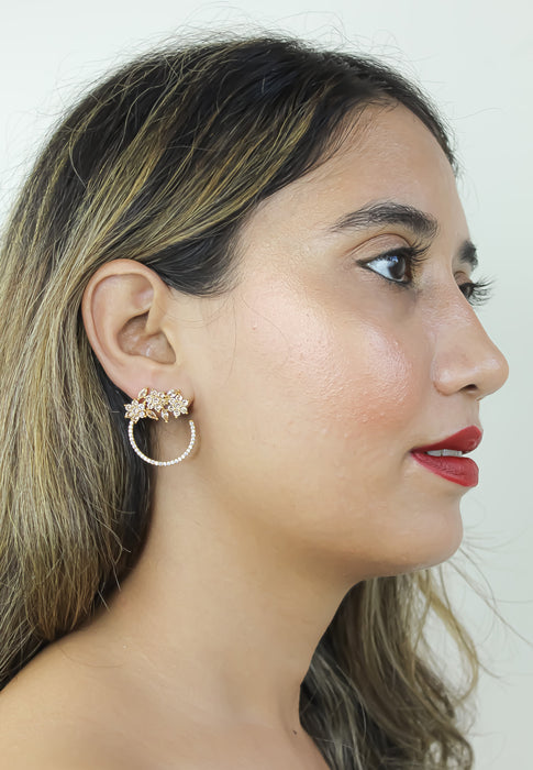 Golden Salamander Earrings by Bombay Sunset